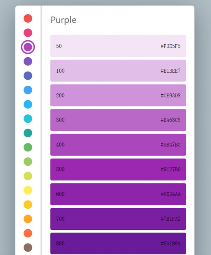 HTML5颜色代码选取器源码-1