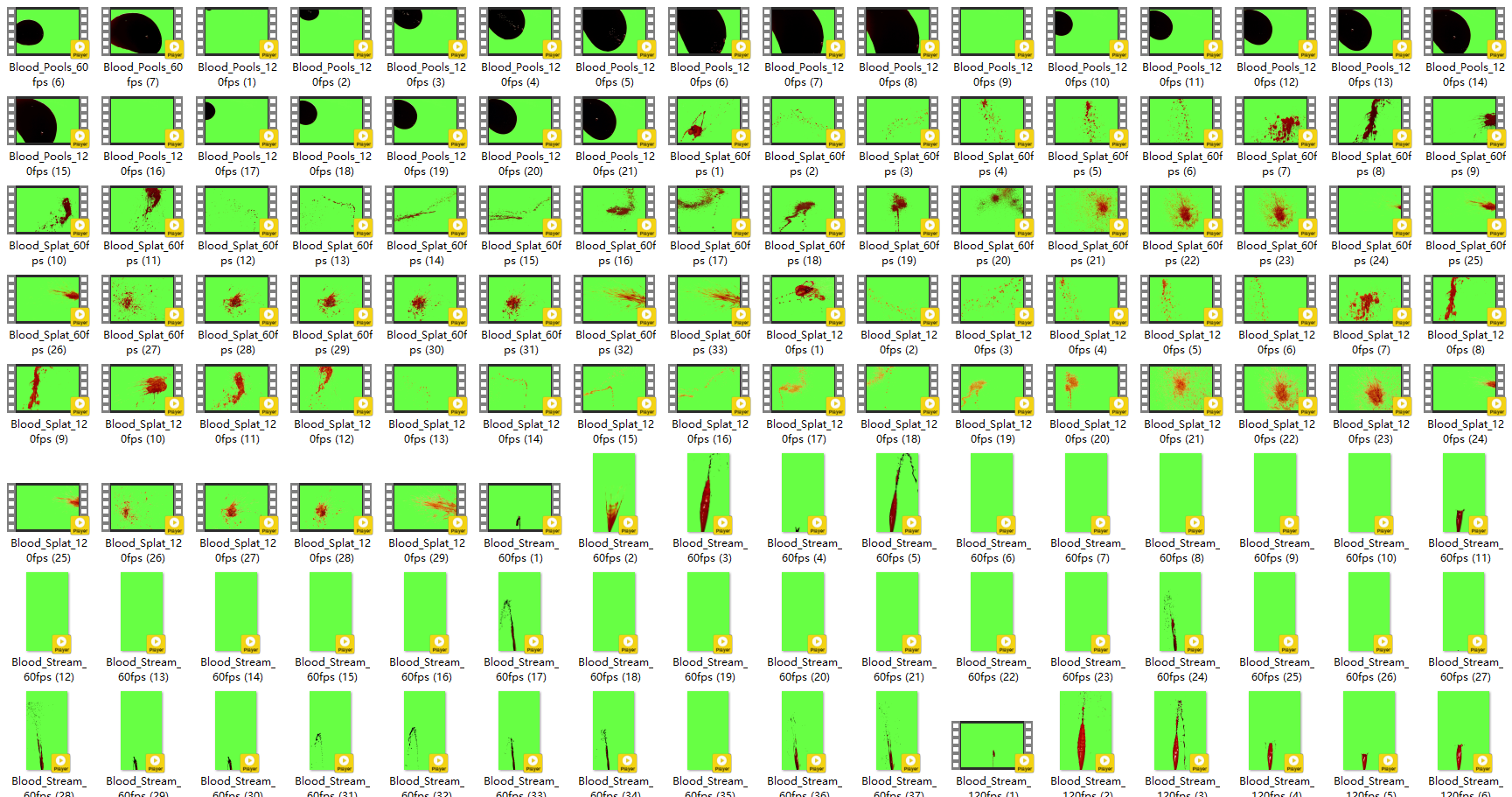 【绿幕特效素材】非常全的四千多套视频特效素材插图